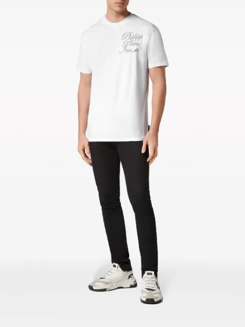 Philipp Plein logo-print cotton T-shirt Men