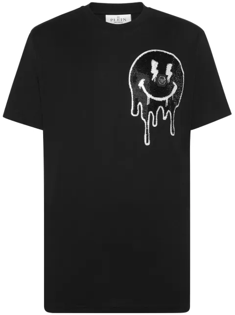 Philipp Plein Smile rhinestone-embellished T-shirt Men