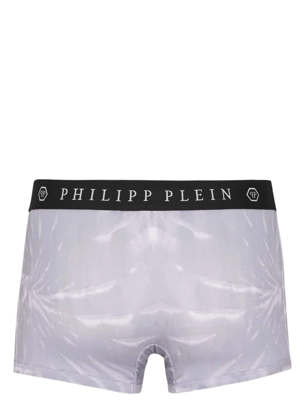 Philipp Plein Tutti Frutti tie-dye boxers - Wit