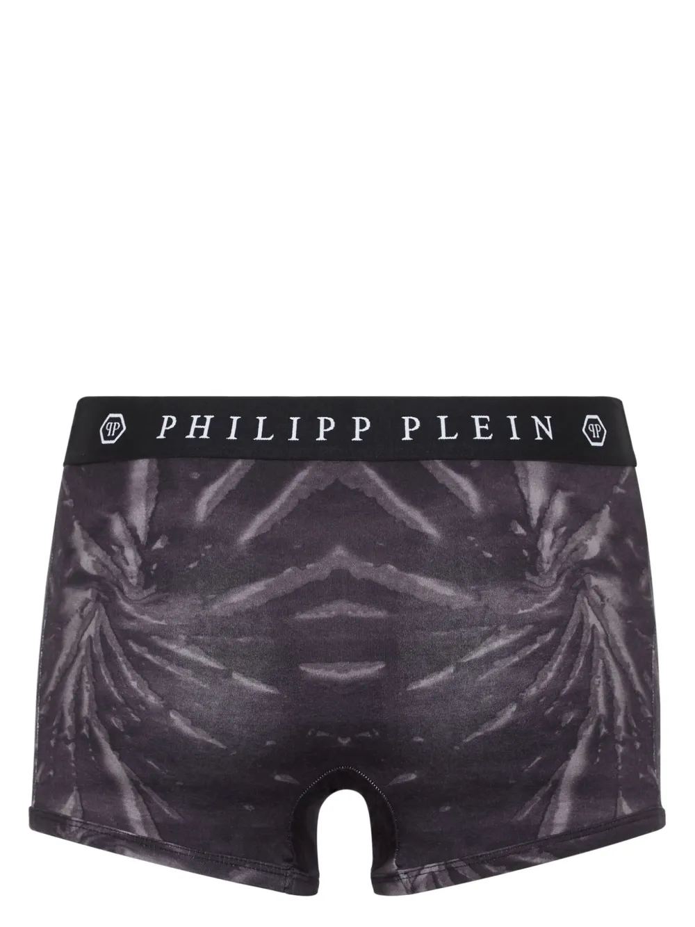 Philipp Plein Tutti Frutti tie-dye boxers - Zwart