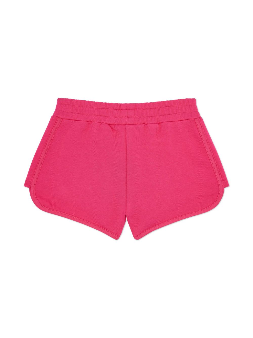 Shop Philipp Plein Teddy Bear Jersey Shorts In Pink