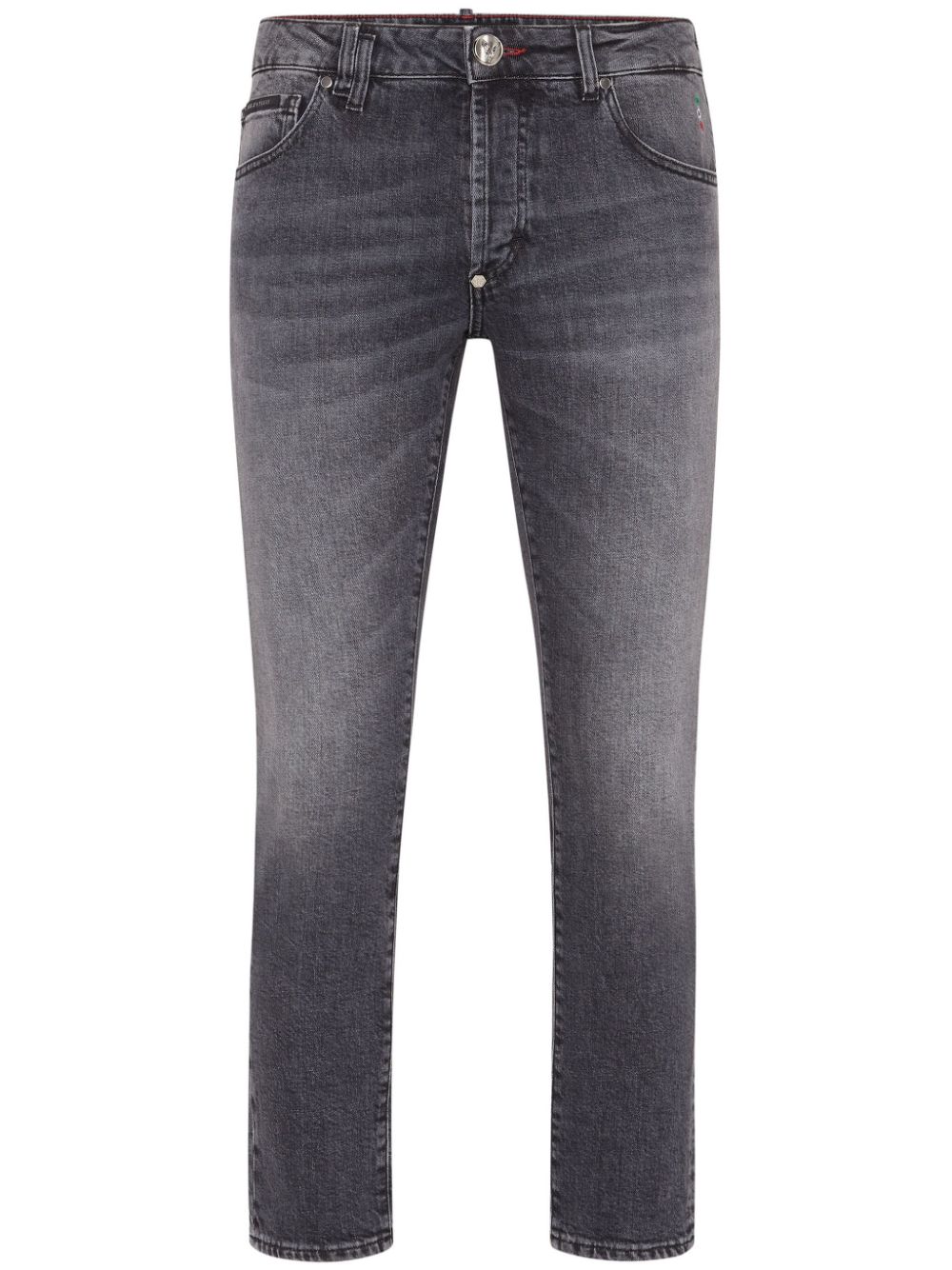 Philipp Plein Jeans met applicatie Grijs