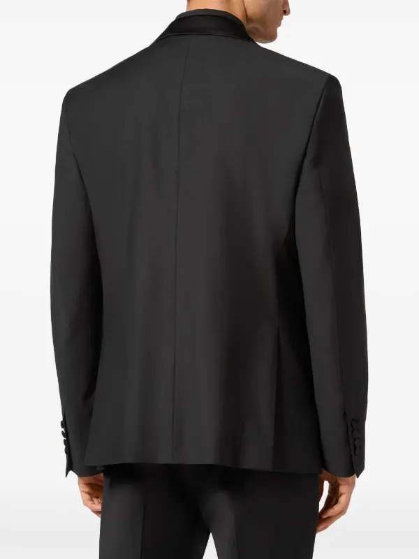 Philipp Plein Flame single-breasted Blazer | Black | FARFETCH