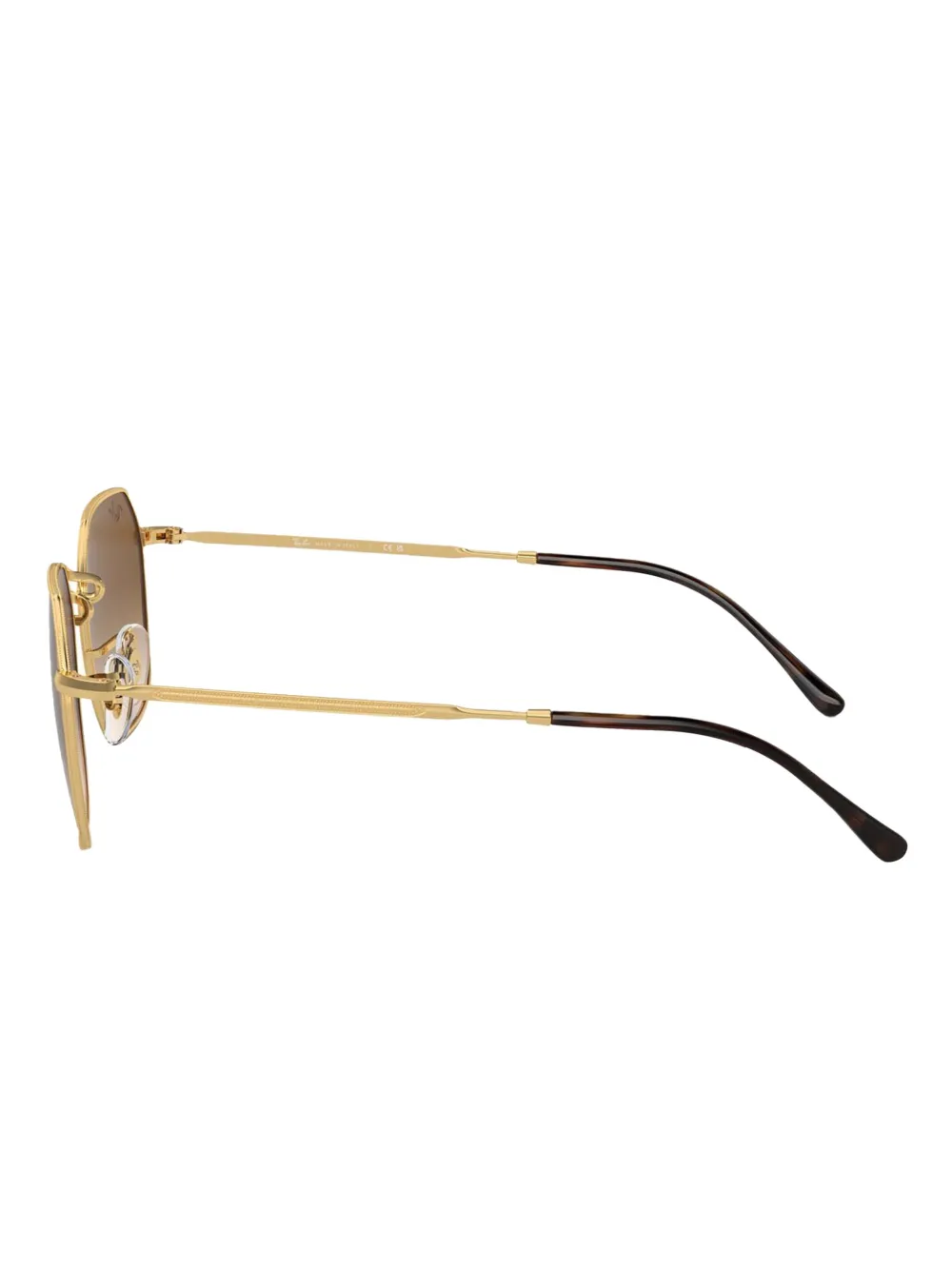 Ray-Ban Jim zonnebril met vierkant montuur Goud