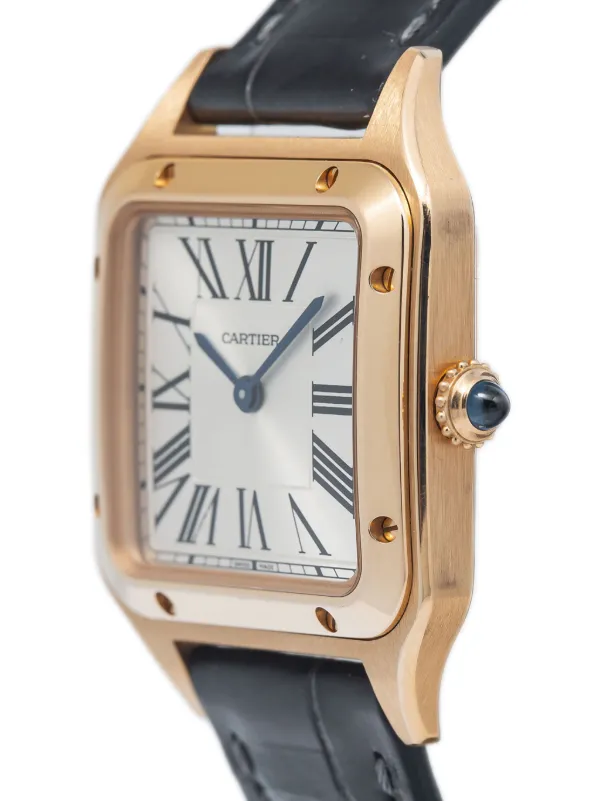 Cartier pre owned Santos 28mm Farfetch