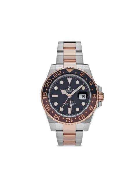 Rolex 2020 pre-owned GMT-Master II Root Beer 40mm