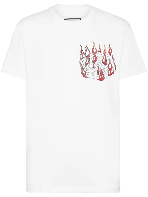 Philipp Plein logo-print cotton T-shirt Men