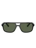 Ray-Ban shield-frame sunglasses - Black