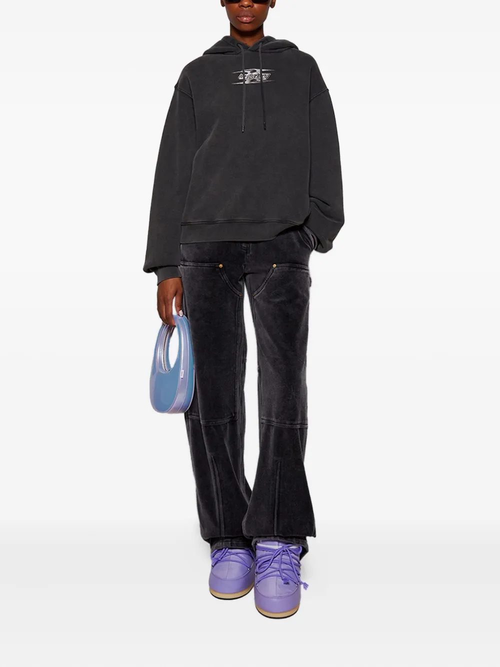 Moon Boot Moon snowboots met veters Paars