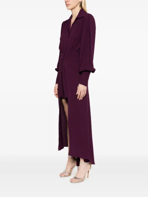 Olympiah detachable-skirt layered shirtdress 124092 - 1