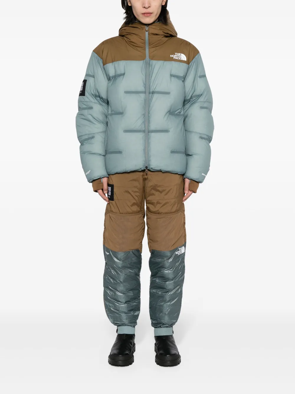 The North Face x Undercover Soukuu Cloud down Nuptse jacket Blauw