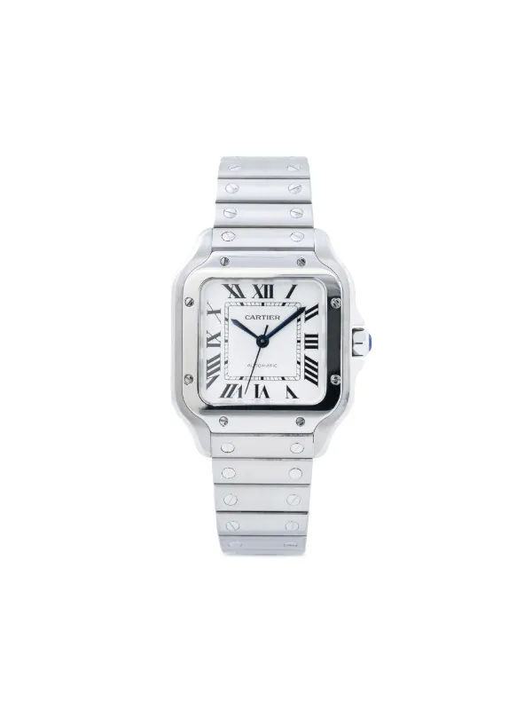 Mens cartier sales santos pre owned