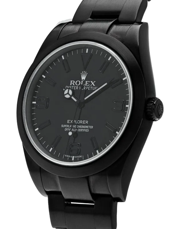 Rolex 2012 pre owned Explorer Mad Paris 39mm Farfetch