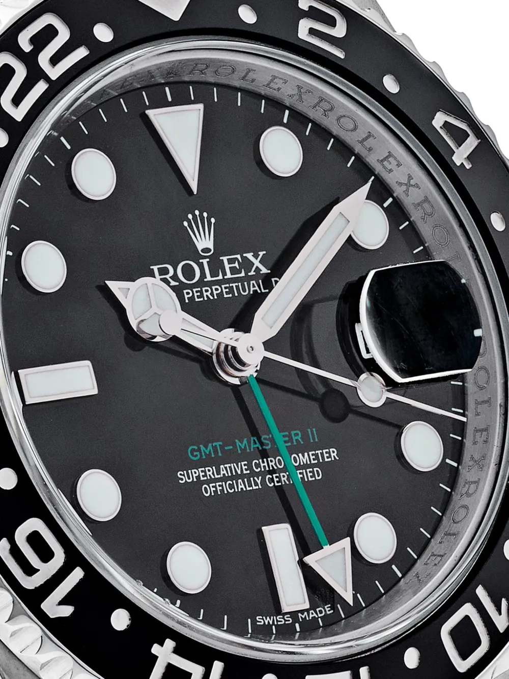 Rolex Pre-owned GMT-Master II horloge - Zwart