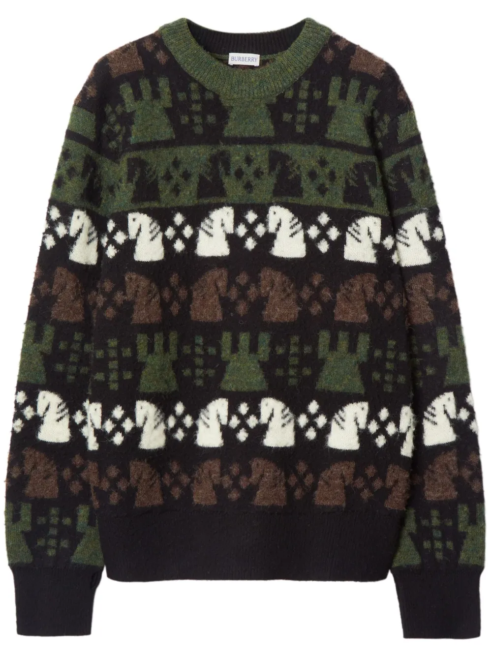 Chess wool-blend jumper