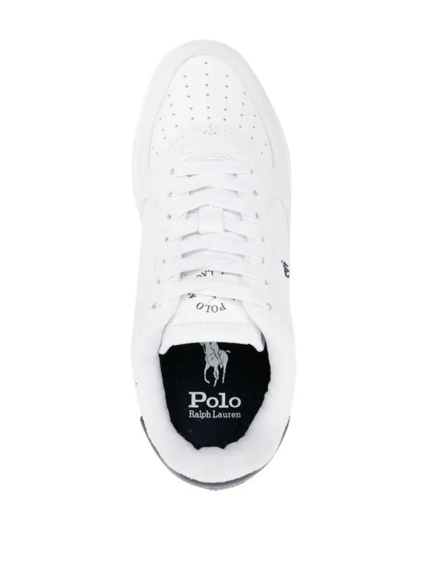 Polo Ralph Lauren Tênis Masters De Couro Branco FARFETCH BR