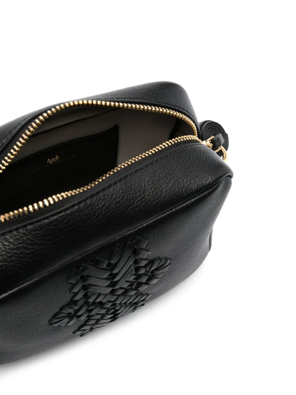 Anya Hindmarch bow detailing Leather Crossbody Bag Farfetch