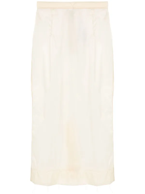 MAISON MARGIELA インサイドアウトスカート Maison Margiela Inside Out ペンシルスカート | ブルー