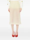 Maison Margiela Inside Out pencil skirt - Neutrals