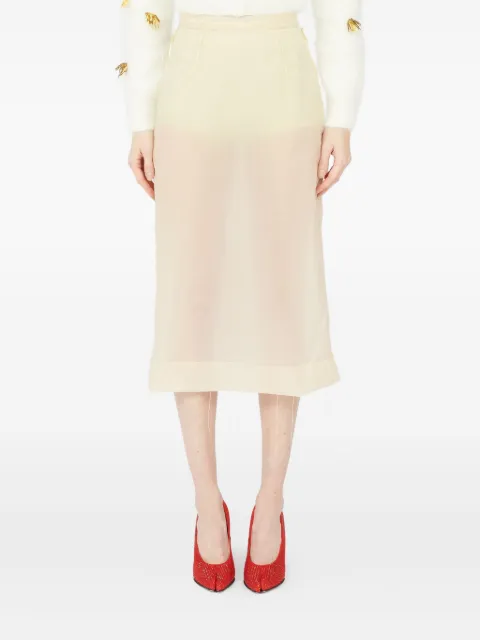Maison Margiela Inside Out pencil skirt