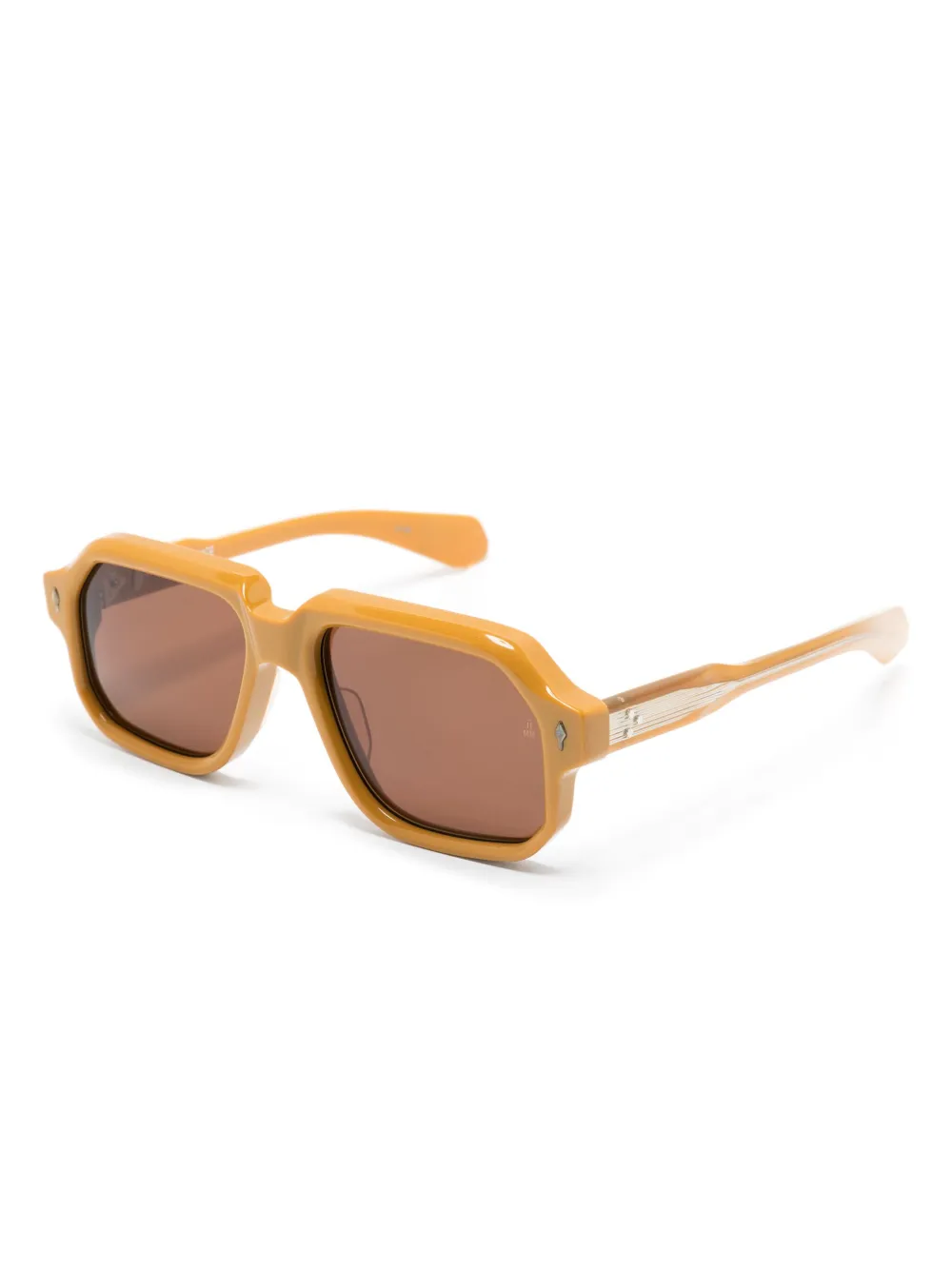 Jacques Marie Mage Challenger navigator-frame sunglasses - Geel