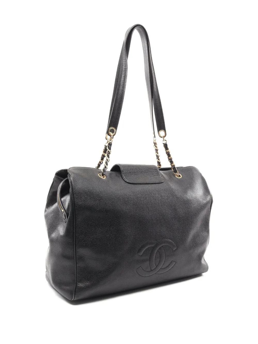 CHANEL Pre-Owned 1989-1991 Supermodel tote bag - Zwart
