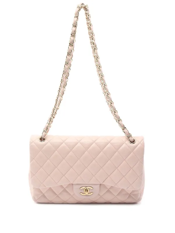 CHANEL Pre Owned 2012 2013 Large Double Flap Shoulder Bag Farfetch
