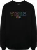 VTMNTS logo-print crew-neck sweatshirt - Black