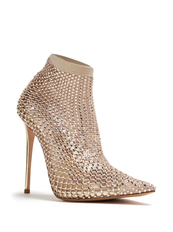 Le Silla Gilda 120mm Leather Boots Farfetch