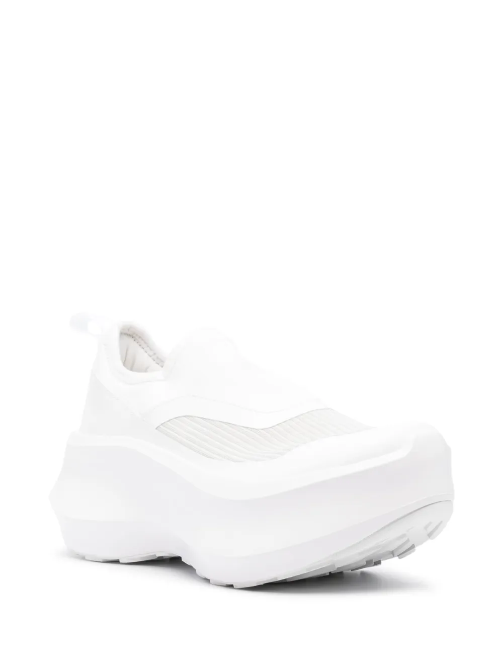 Comme Des Garçons x Salomon sneakers met ronde neus - Wit