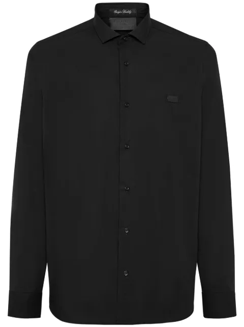 Philipp Plein Sugar daddy skull-print shirt