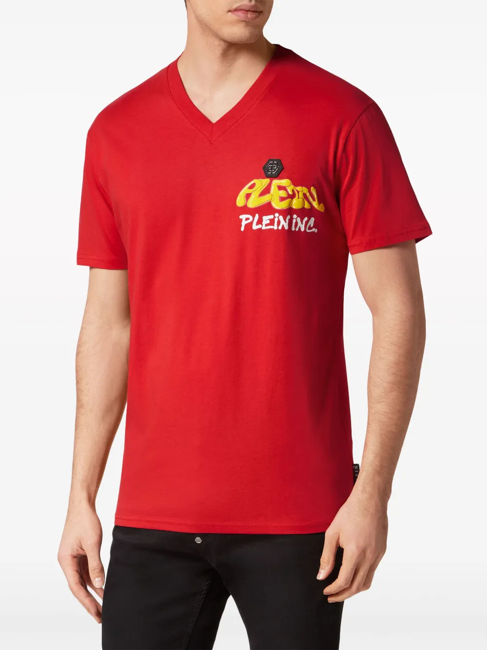 Philipp Plein T-shirt met logoprint - Rood