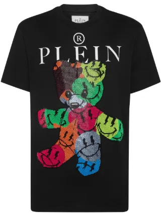 Philipp Plein テディベア Tシャツ | ブラック | FARFETCH JP