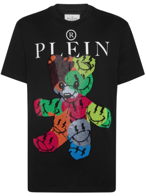 Philipp Plein Teddy Bear katoenen T-shirt