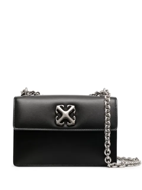 Off-White Jitney 2.0 logo-plaque shoulder bag OWNN154C99LEA0011072 - 0