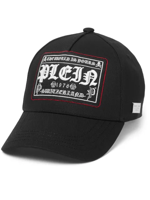 Philipp Plein logo-embroidered cap Men