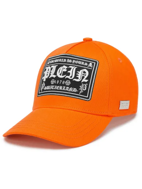 Philipp Plein logo-embroidered baseball cap Men