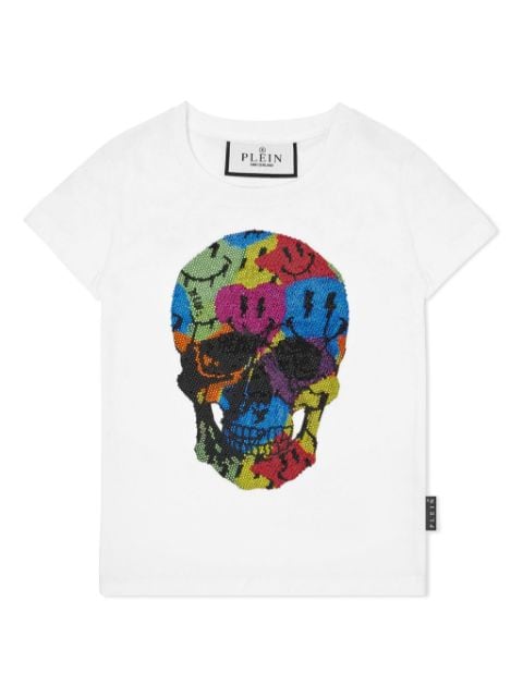 Philipp Plein Smile crystal-embellished T-shirt