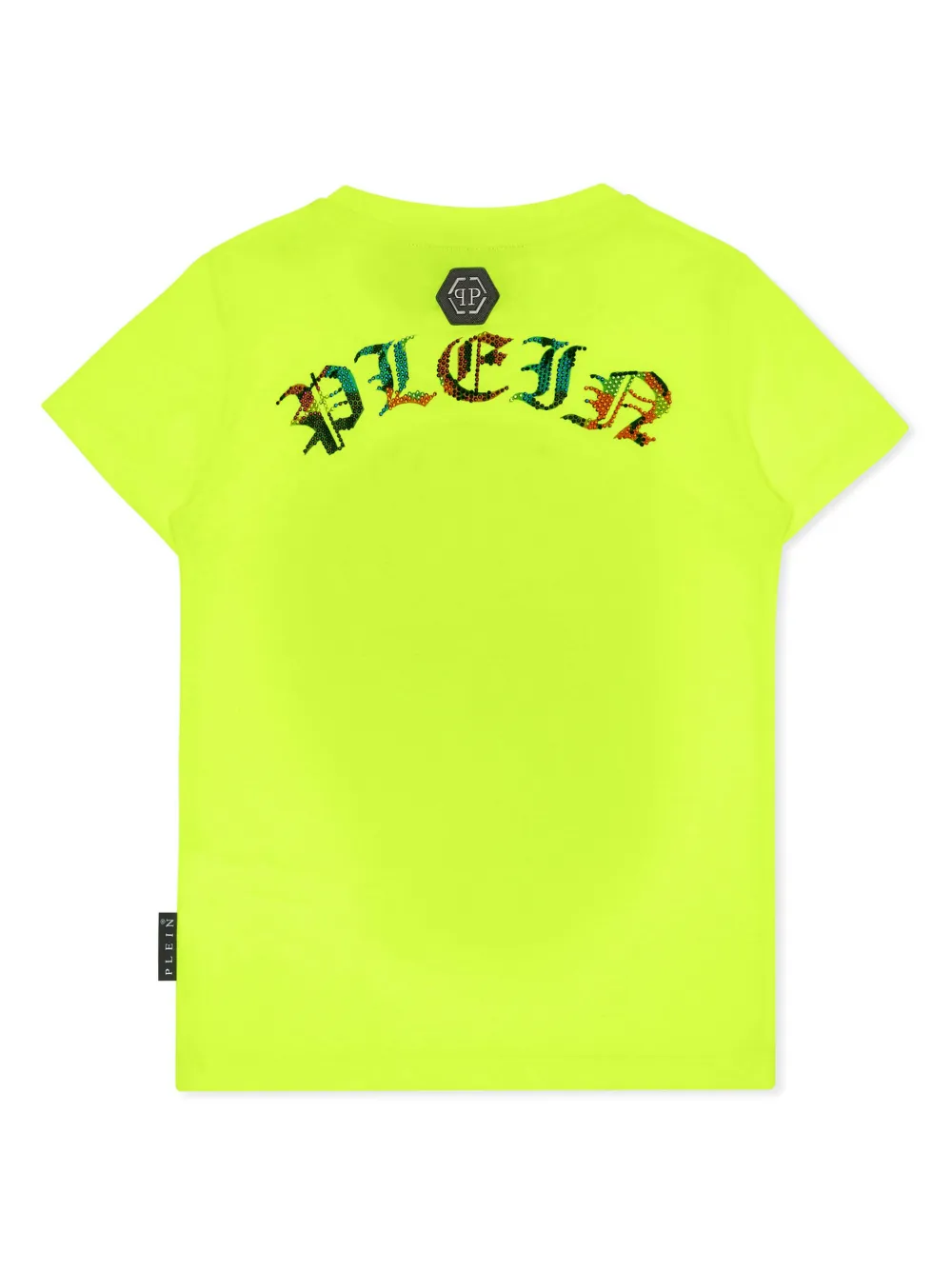 Philipp Plein "T-Shirt Sexy Pure Smile" - Geel