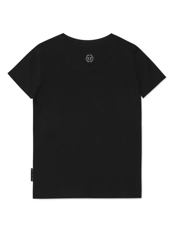 Philipp Plein Junior テディベア Tシャツ | ブラック | FARFETCH JP