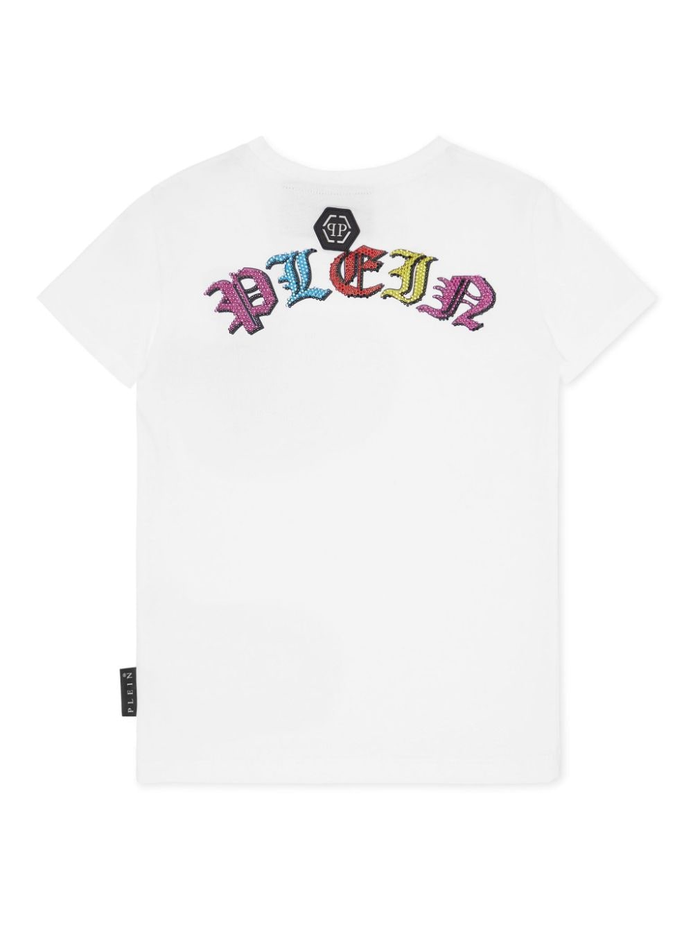 Shop Philipp Plein Sexy Pure Fit Smile T-shirt In White