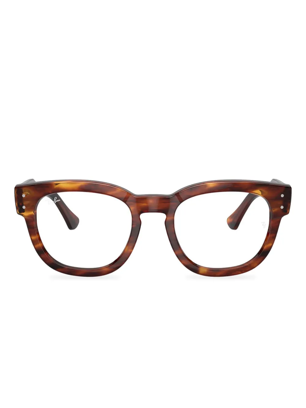 Ray-Ban Occhiali tondi Hawkeye - Marrone