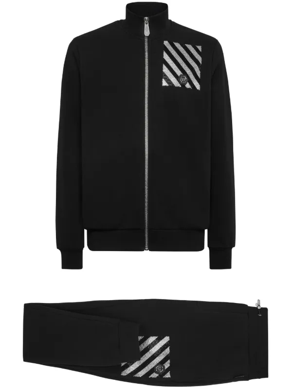 Rainbow stripe tracksuit hot sale