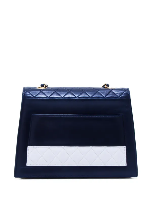 CHANEL Pre-Owned 1989-1991 キルティング ショルダーバッグ | ブルー