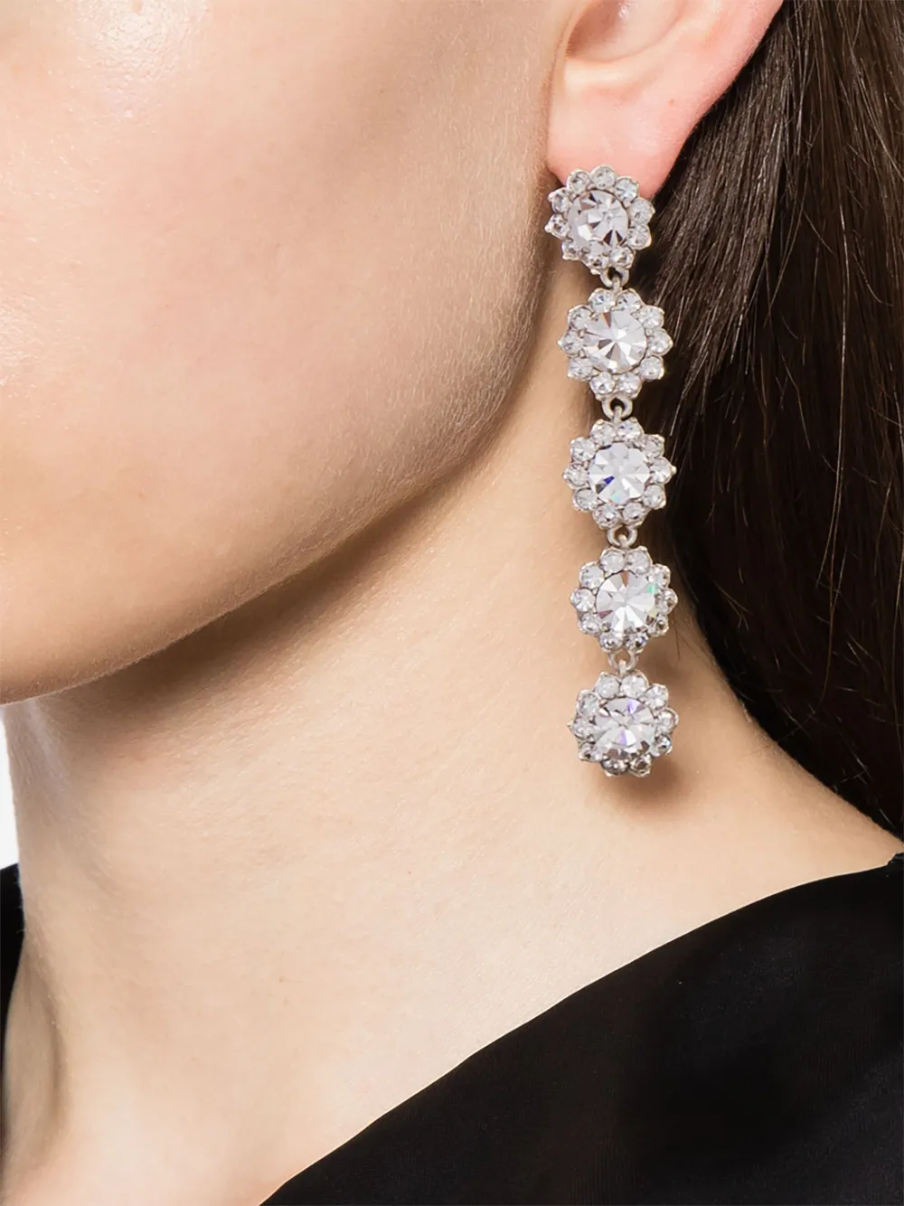 Rachel Gilbert Oorbellen met zirconia - Zilver