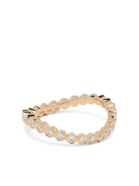 Sophie Bille Brahe Courant d'Ensemble クダイヤモンド リング 18Kイエローゴールド
