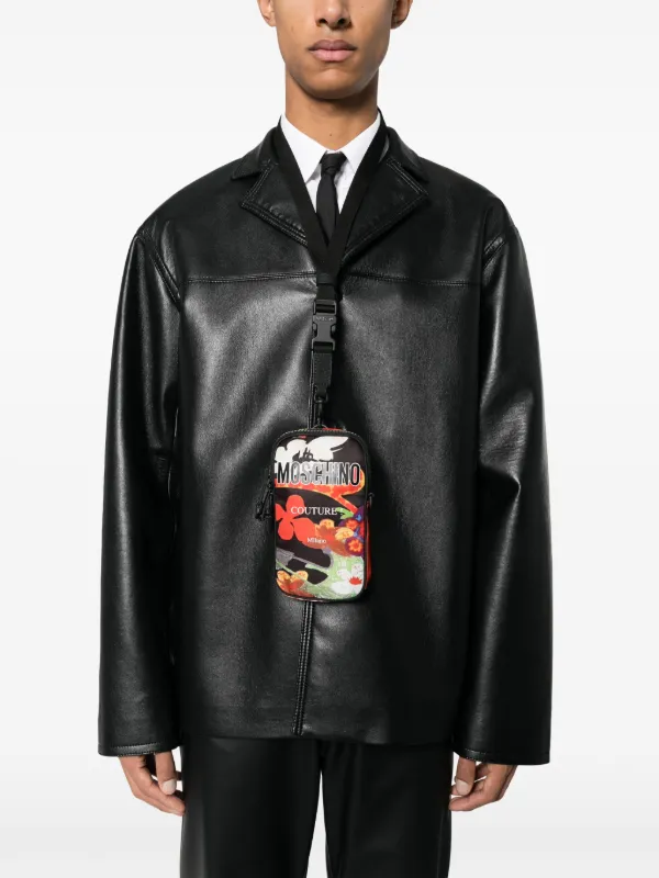 Moschino flower coat shop