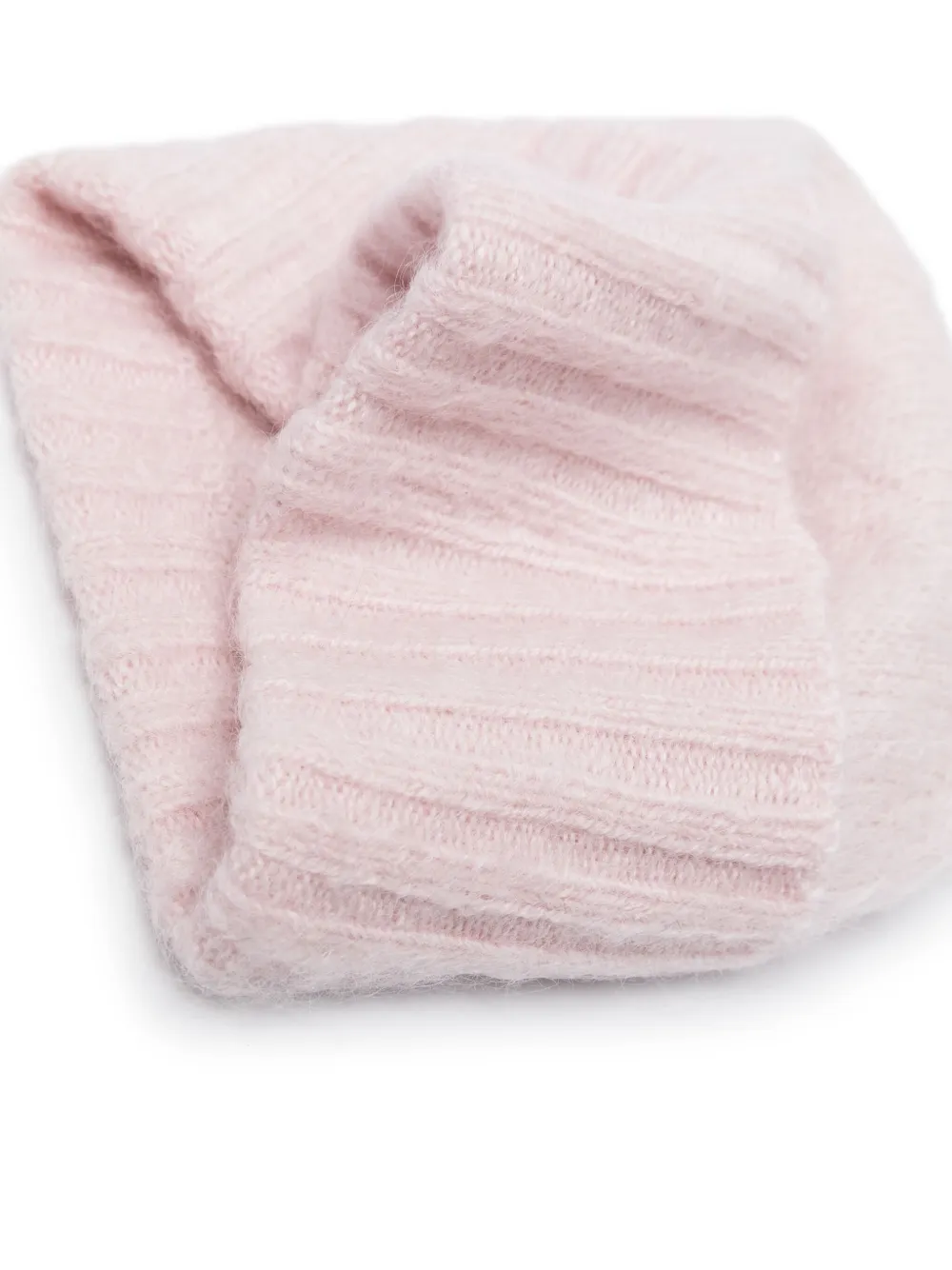 Auralee brushed-effect beanie - Roze