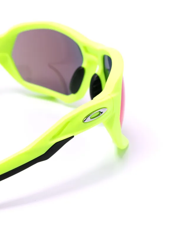Lime green shop oakleys