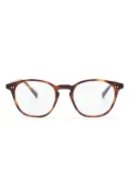 Oliver Peoples Ronne pantos-frame glasses - Brown